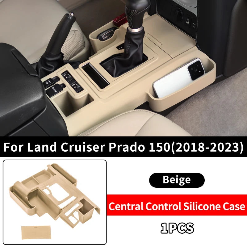 Central Console Gearbox Box Cover for 2010-2023 Toyota Land Cruiser Prado 150 Lc150 nternal Decoration Accessories Upgrade