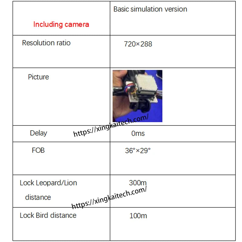 Drone AI Automatic Tracking Module with HD Camera for Long Range Tracking and Guidance