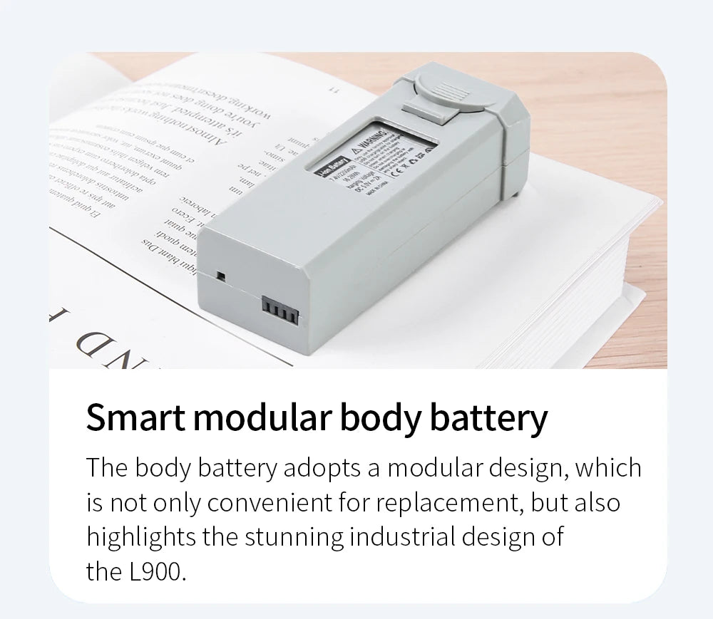 Drone L900 Pro 4K GPS Camera Quadcopter – Foldable & Brushless