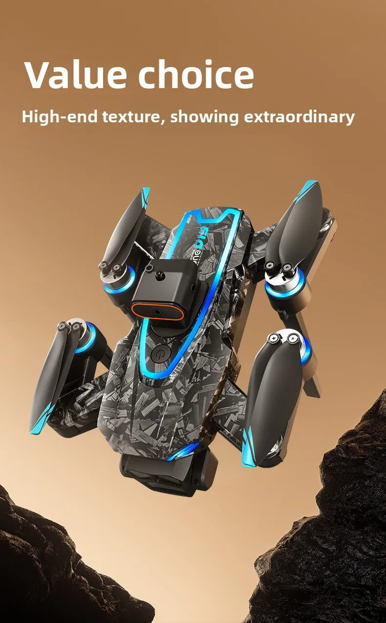 D13 Drone with 5.6-inch Screen Control Brushless Quadcopter Obstacle Avoidance Remote-controlled Aircraft Foreign Trade