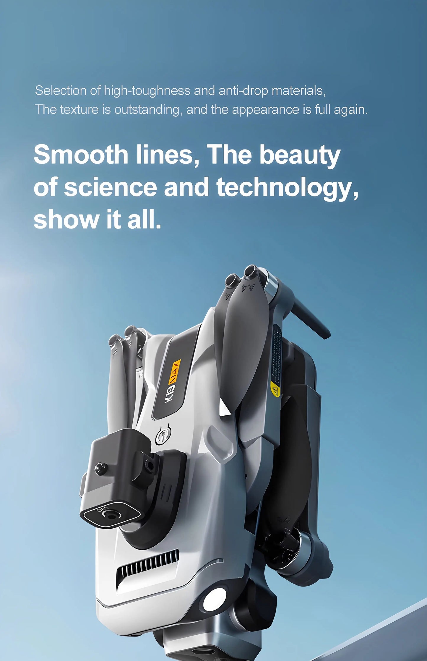 The 2025 new model K19 drone is equipped with a built-in screen GPS for professional drone high-definition aerial photography