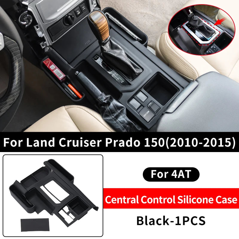 Central Console Gearbox Box Cover for 2010-2023 Toyota Land Cruiser Prado 150 Lc150 nternal Decoration Accessories Upgrade