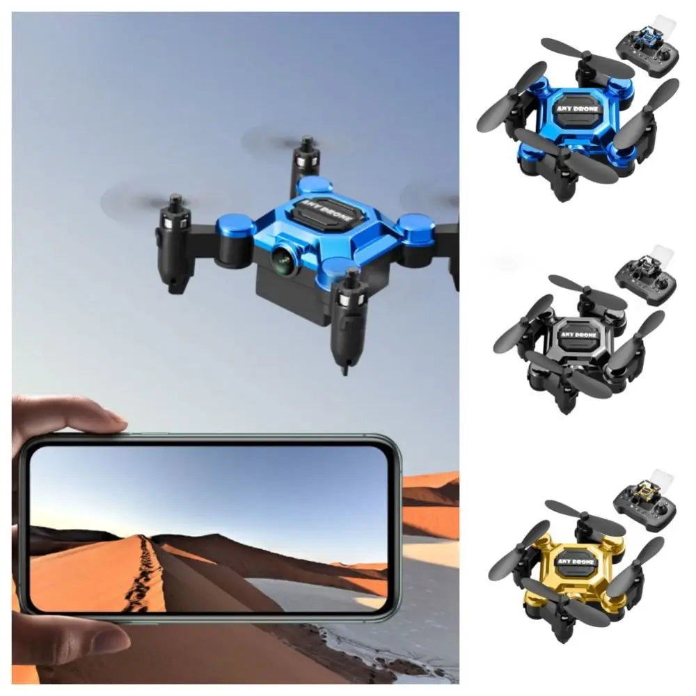 Plastic Mini Remote Control Aircraft Quadcopter Flying Rotation Remote Control Drone with Camera Portable