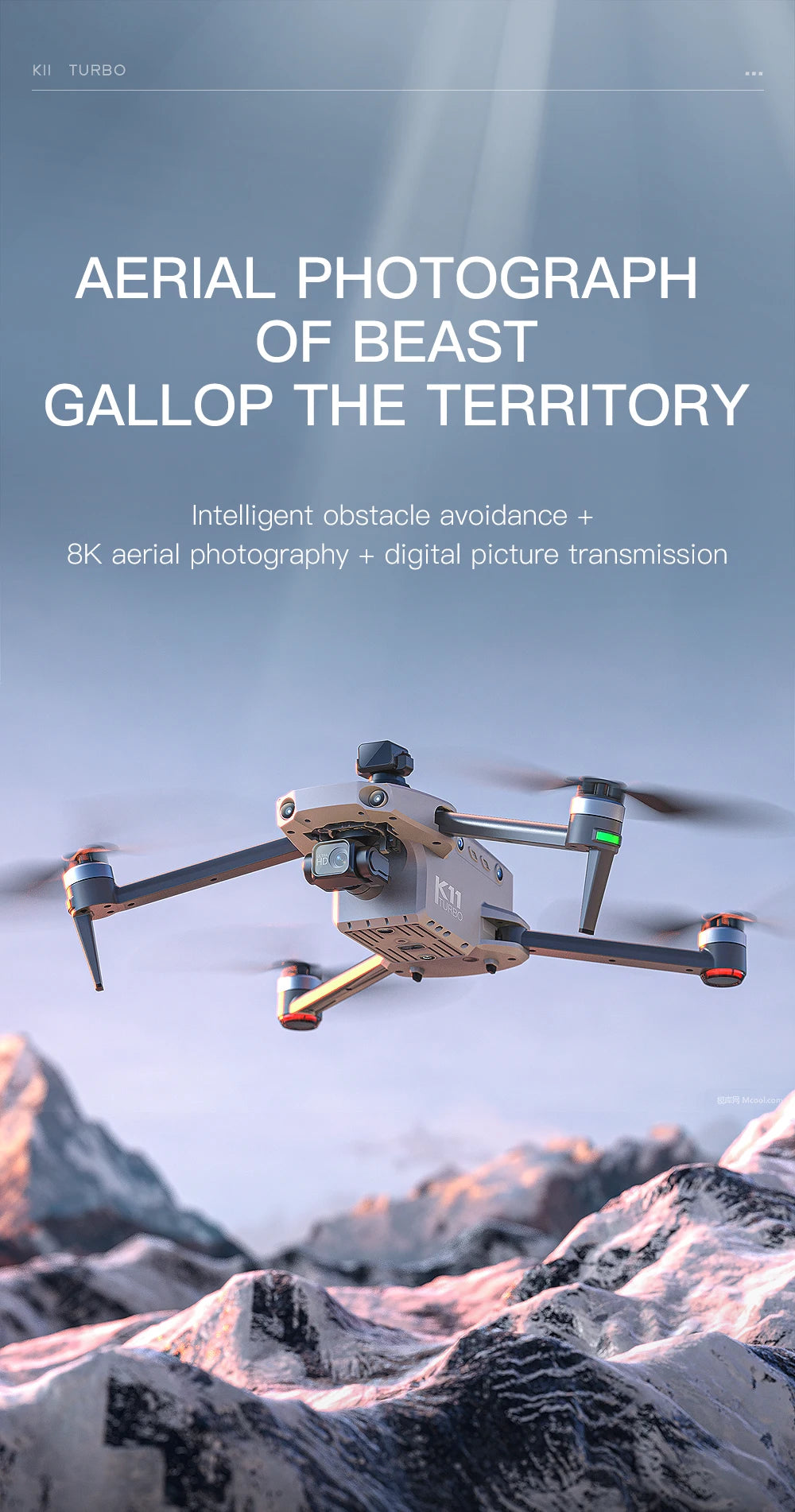 2025 K11 Tubro Drone With 8K Professional Camera GPS+Digital Image Transmission 3-axis Gimbal Anti-Shake Camera Drone RC Toy