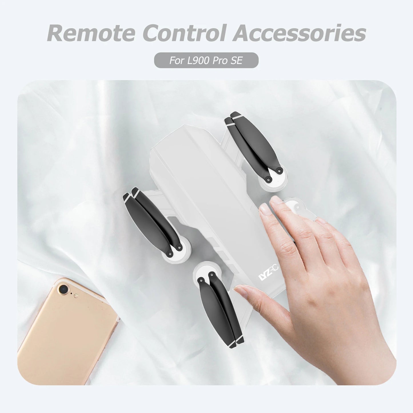 Plastic Drone Propeller Lightweight Drone Propeller Blade Replacement Kits Drone Wing Fans Spare Parts for L900 Pro Se