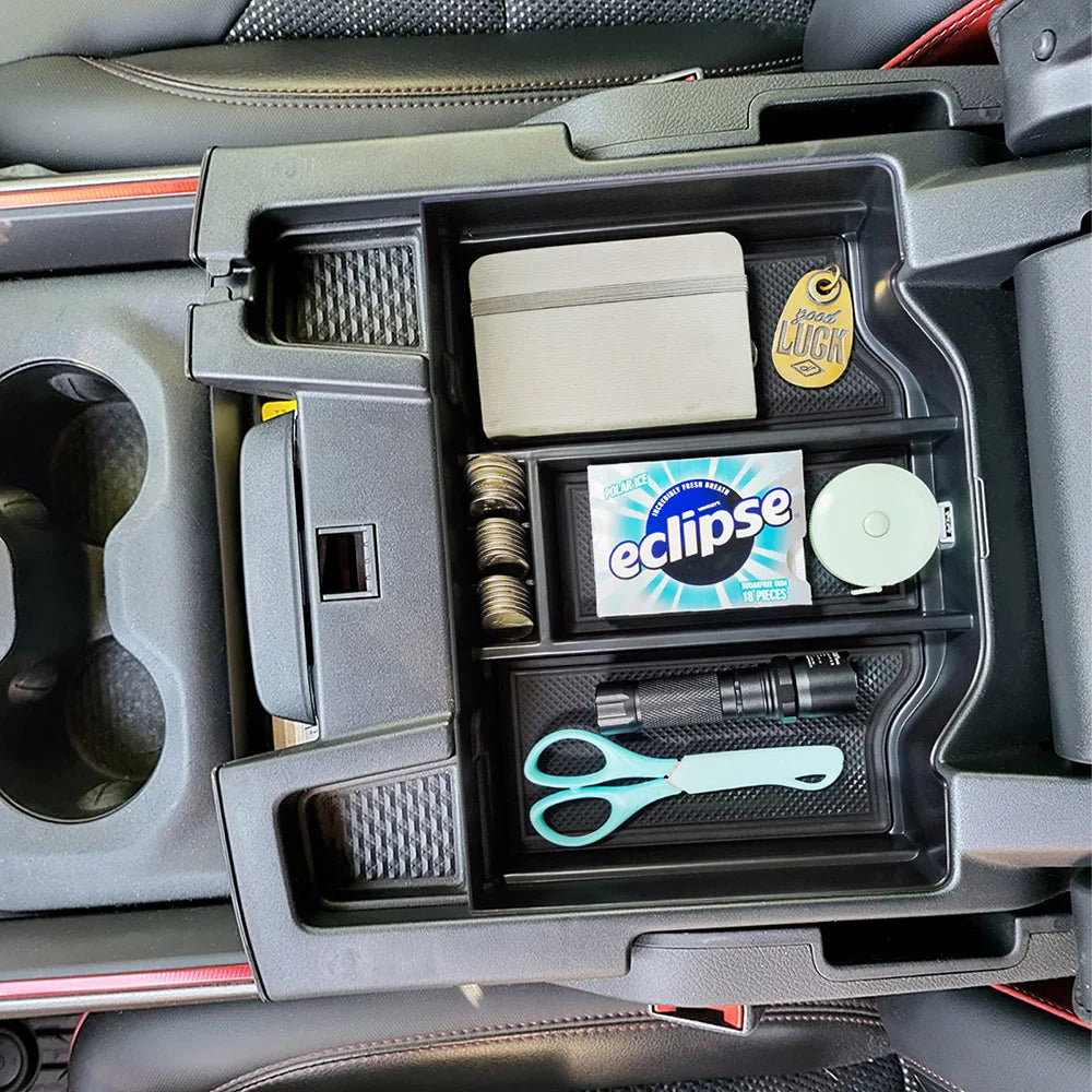Center Console Organizer for Dodge RAM 1500 2500 3500 2024 2023 2022 2021 2020 2019 Armrest Box Insert Tray Interior Accessories