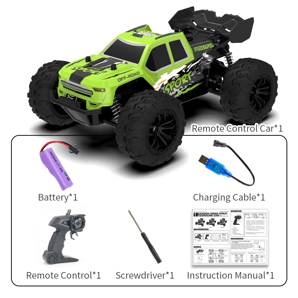 2.4G Remote Control Racing Car – High Speed Off-Road Climbing