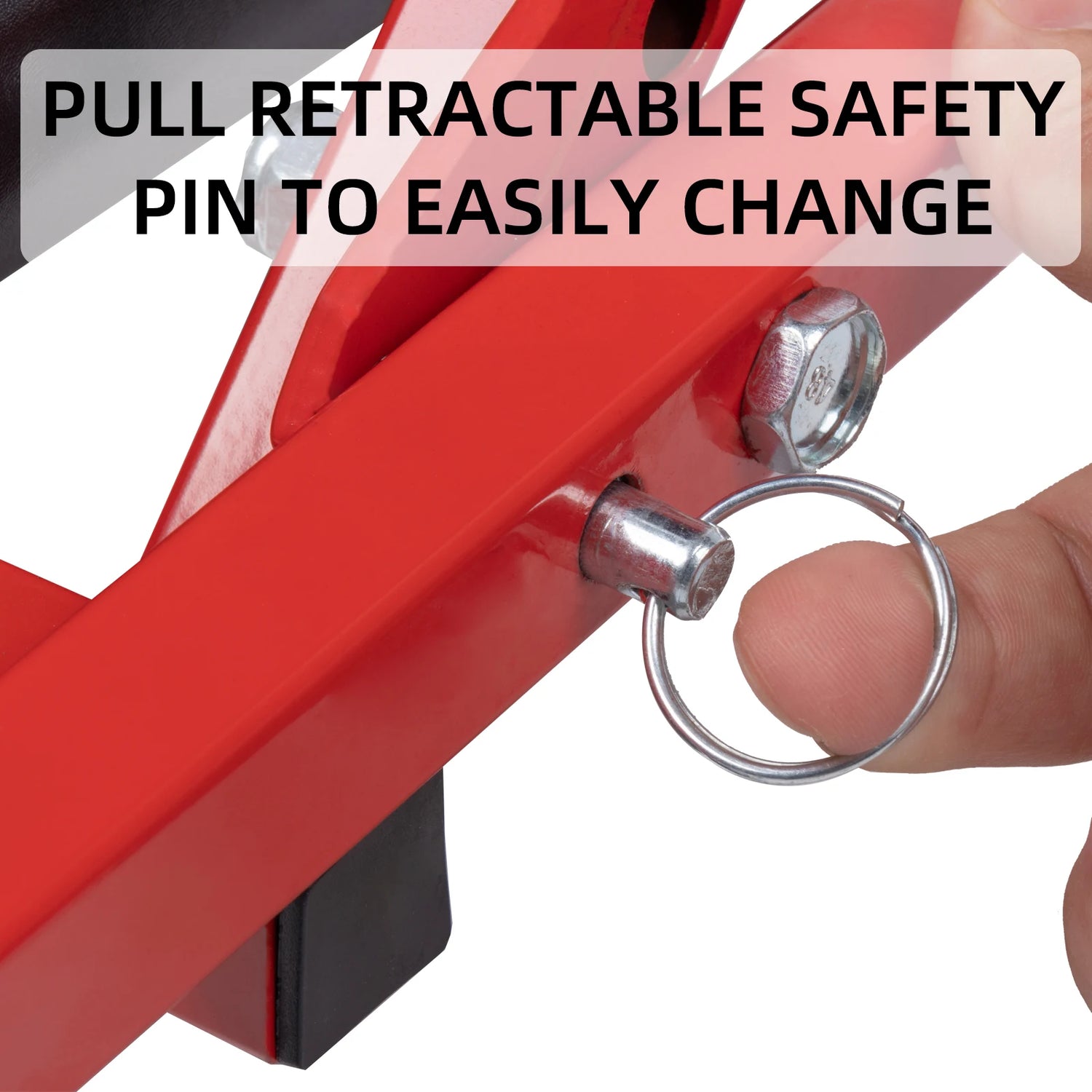 3-in-1 Rolling Mechanic Creeper Z Seat, Foldable Garage Chair Lay Down Sit Lean Back, Under Car Shop Auto Repair, Red Black