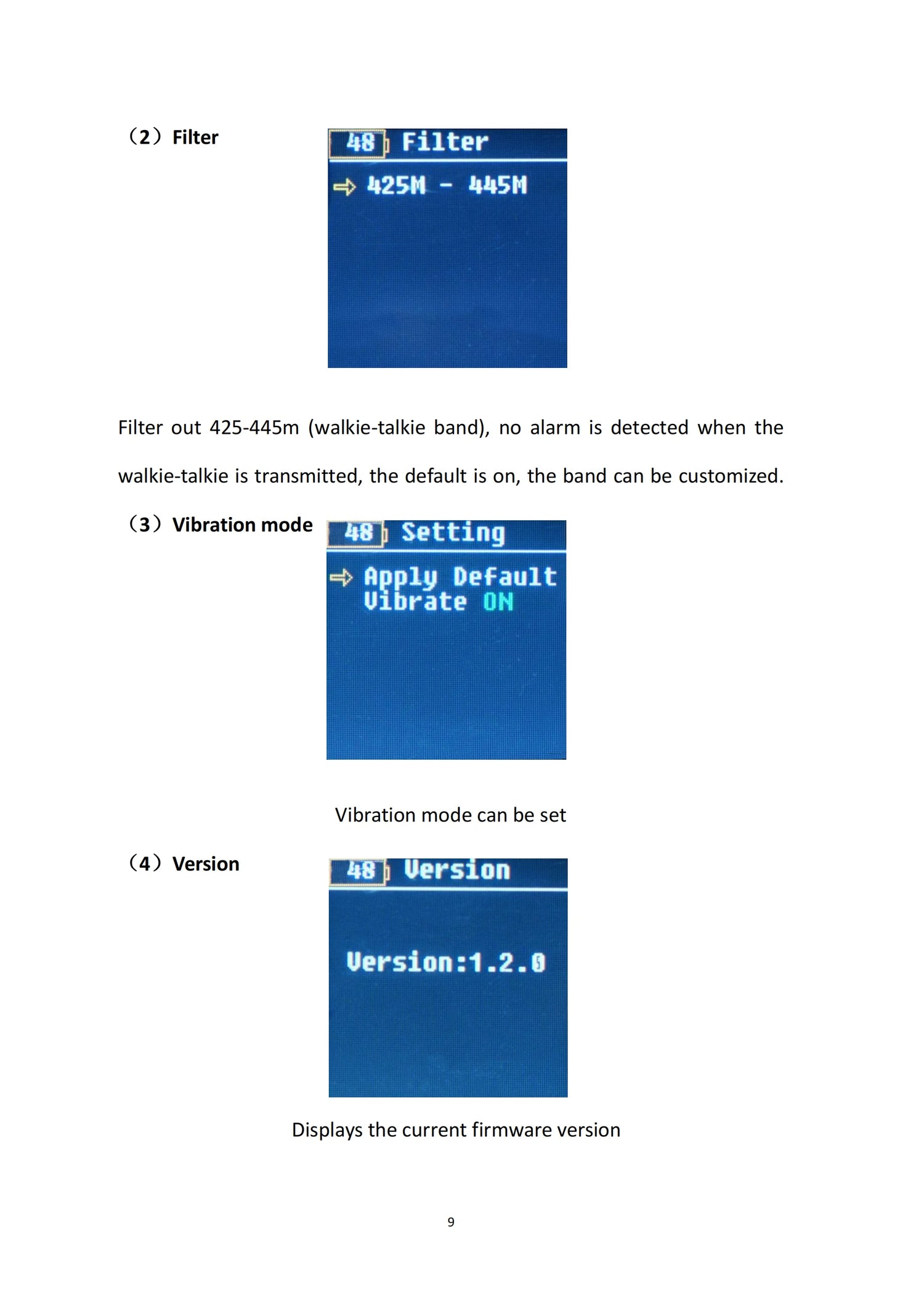 Drone Detector Anti Drone Detection 3 Language 30MHz-6.4GHz Ultra Wide Range Built-in 6000mah Battery for UAV Accurate Detection