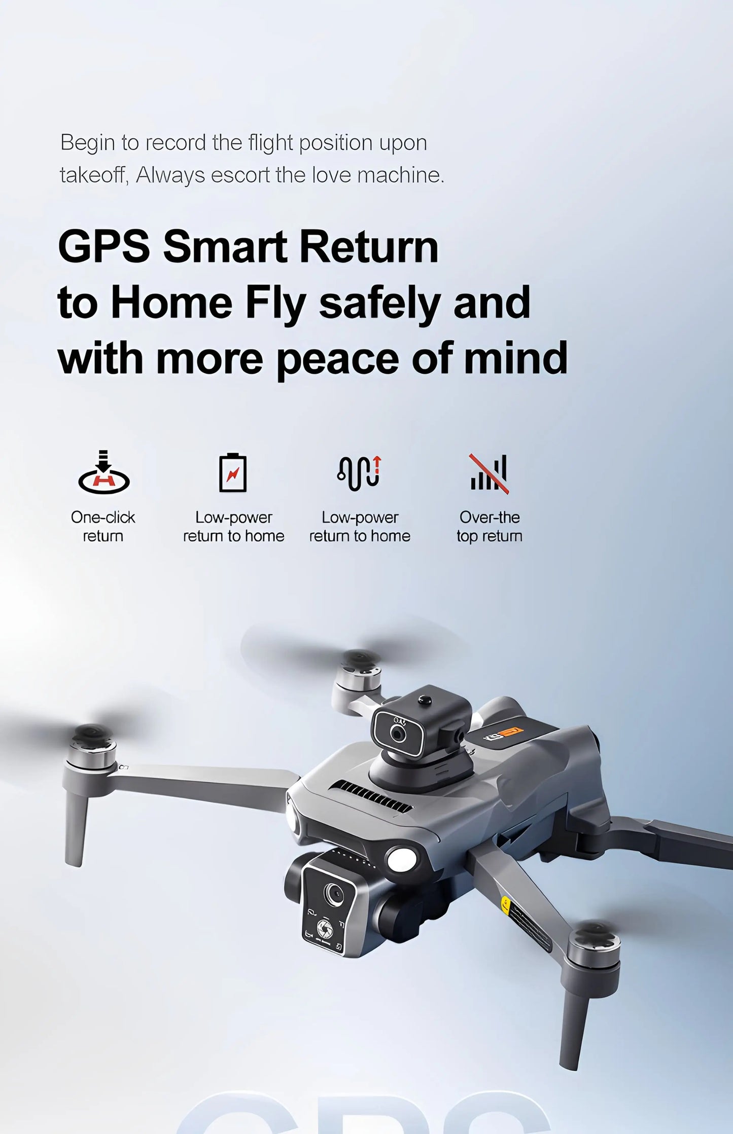 The 2025 new model K19 drone is equipped with a built-in screen GPS for professional drone high-definition aerial photography