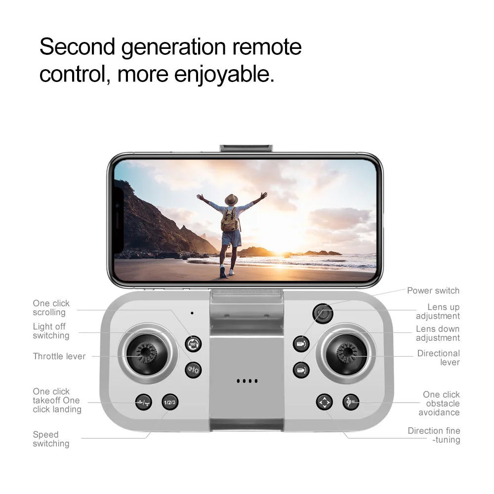 Drone student professional aerial photography 8k high-definition obstacle avoidance remote control aircraft toy mini aircraft