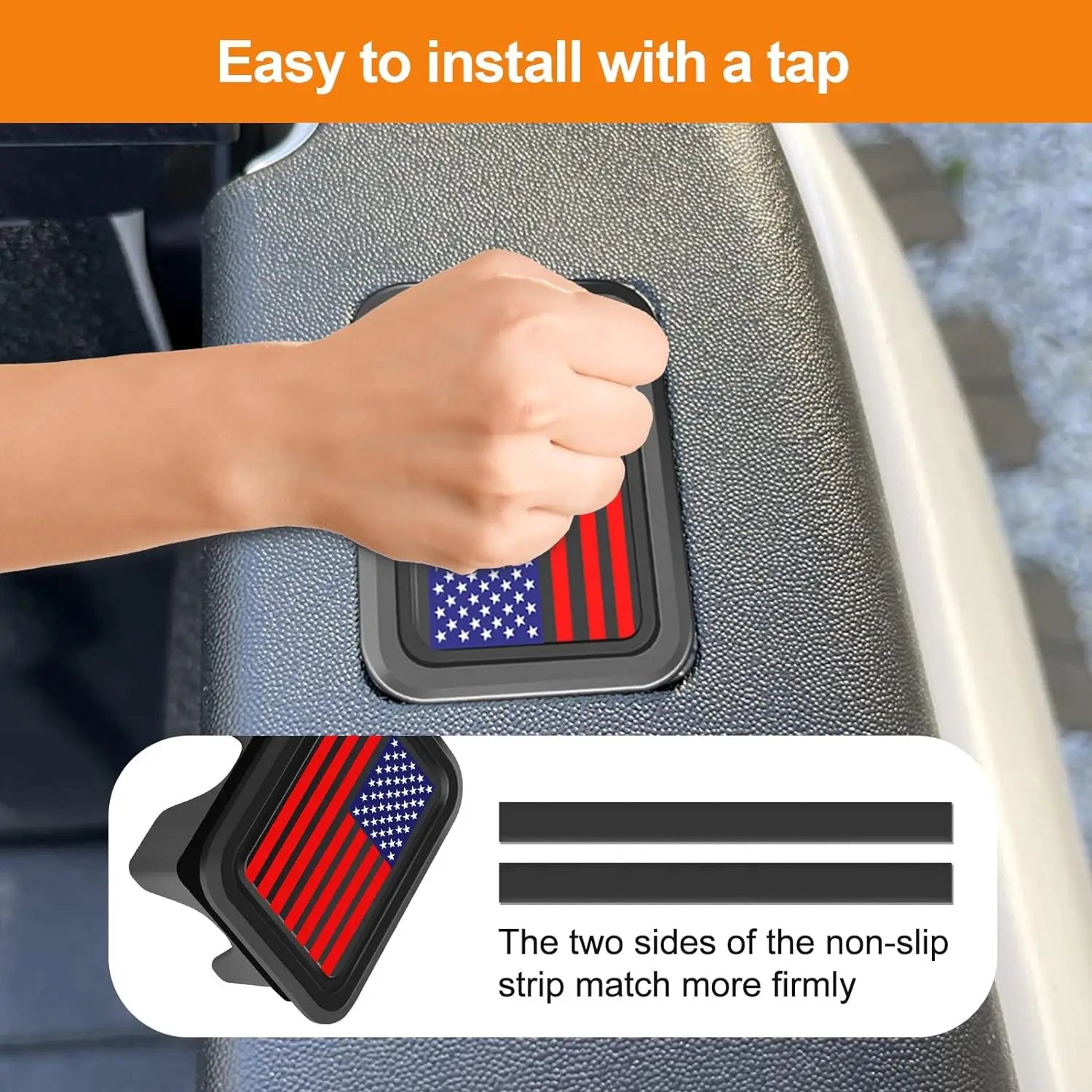 Bed Rail Stake Pocket Covers For Dodge RAM 1500 2019-2024 Truck Stake Hole Caps Plugs