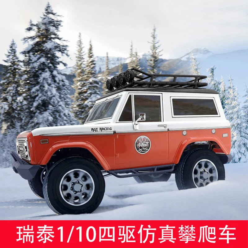 Rgt Rc Car 1:10 4wd Remote Control Crawler Off-road Rock Cruiser Rc-4 136100v3 4x4 Waterproof Electric Car Toys For Children