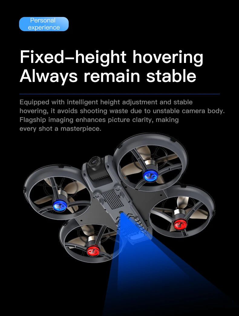 NEW X226 Drone VR Remote Control Brushless Dual Image Transmission HD Aerial Optical Flow Hover Obastacle Avoidance UAV Boys Toy