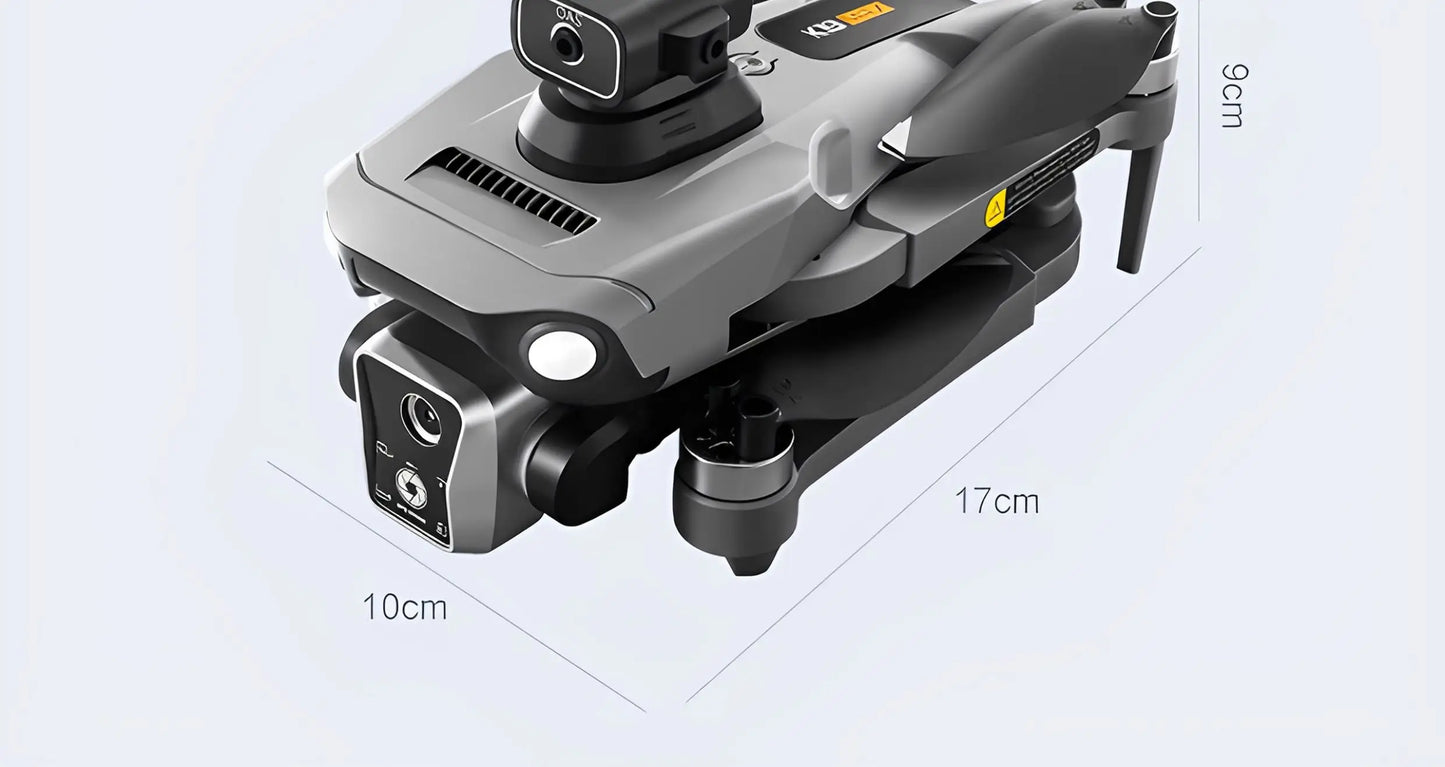 The 2025 new model K19 drone is equipped with a built-in screen GPS for professional drone high-definition aerial photography