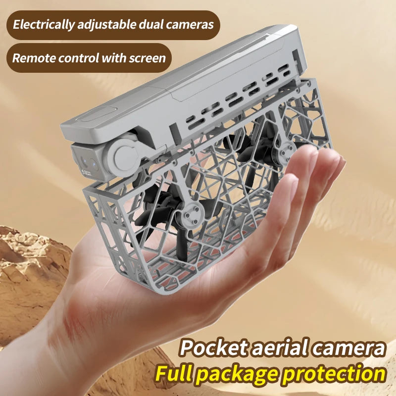 drone new S161 Four Sided Obstacle Avoidance Dual Camera Optical Flow Positioning Aerial Drone Remote-controlled Aircraft