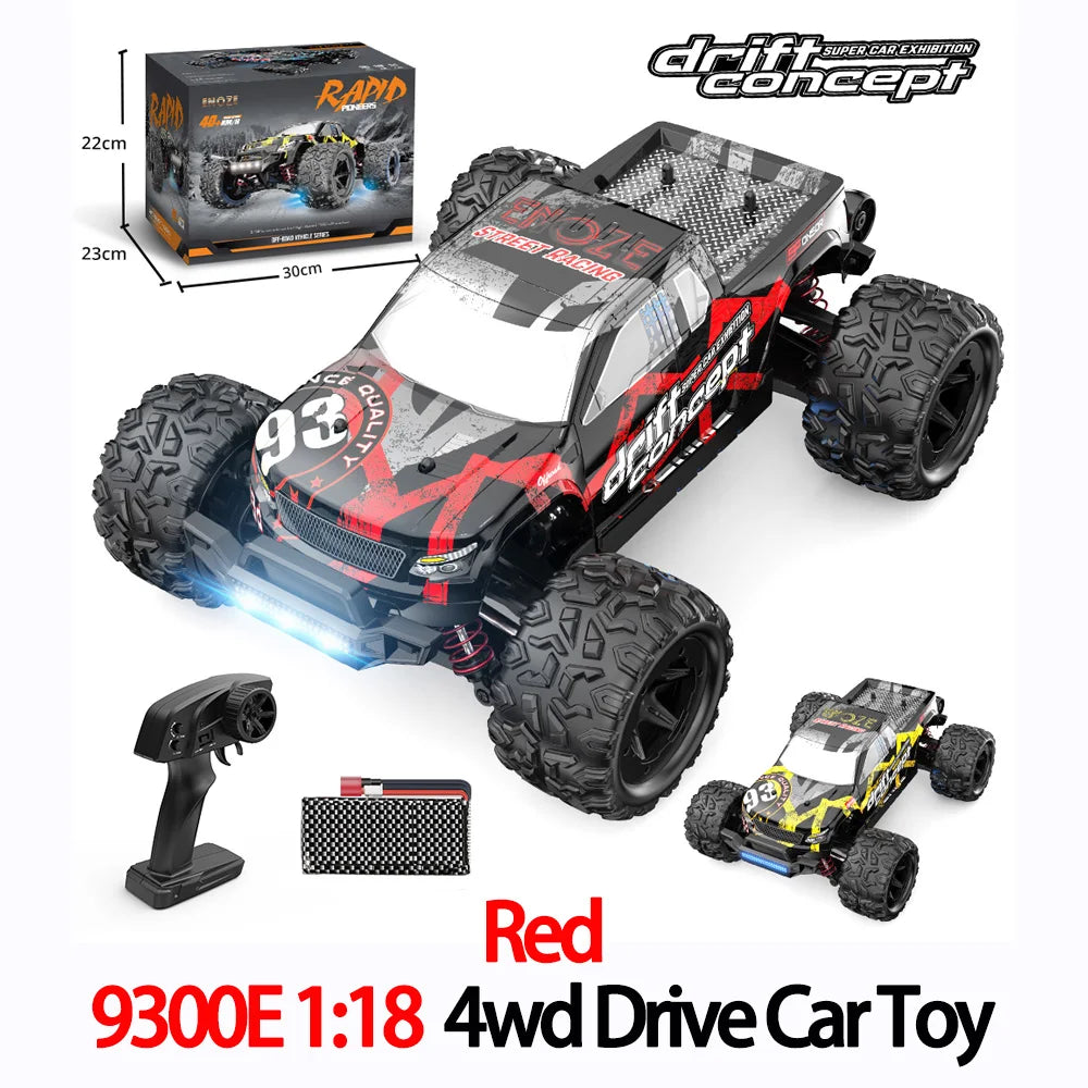 1:18 Full Scale Four-Wheel Drive High-Speed Remote Control Car Off-Road Pickup Truck Climbing Car Rc Racing Model