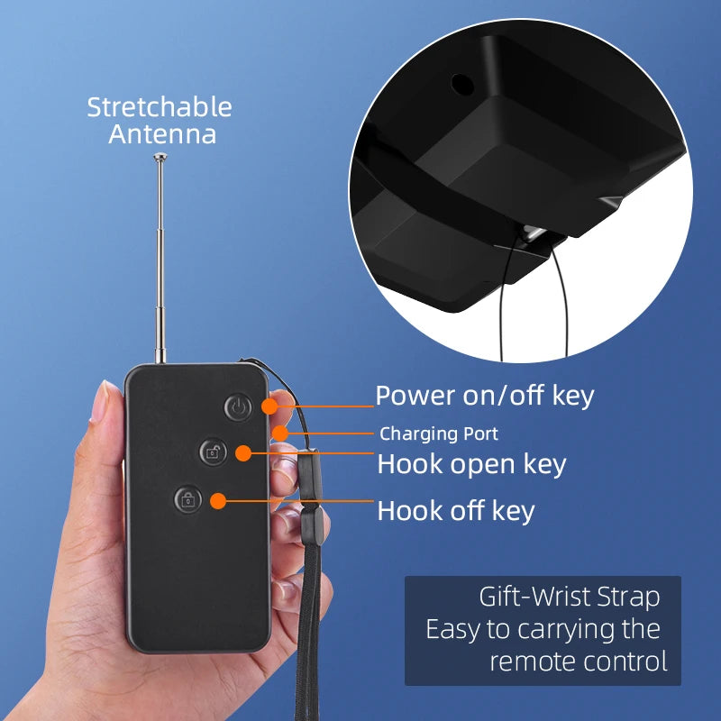 Airdrop System for DJI Avata 2/Mini 4 Pro/Air 3/Mini 3 Pro/Mavic 3 Pro/Mavic Pro Drone Thrower Fishing Life Rescue Send Gift