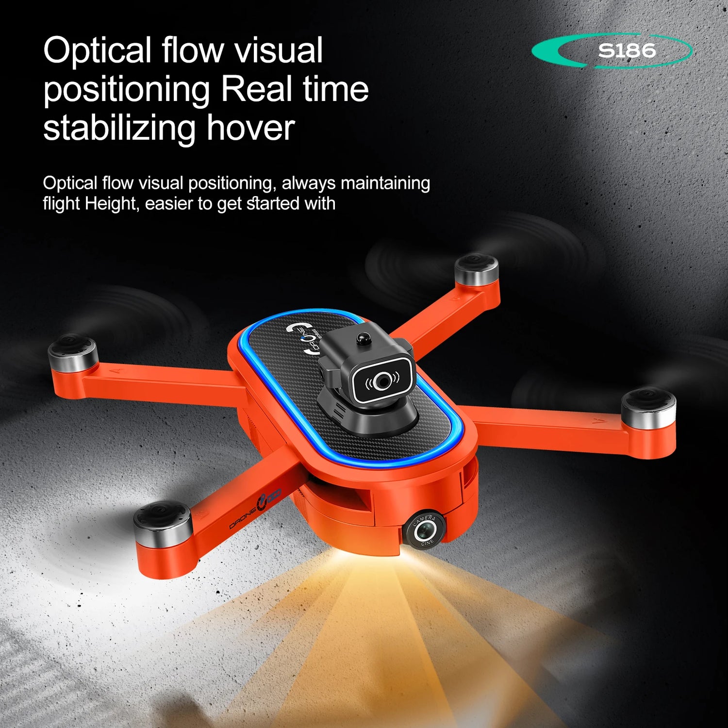 drone brushless motor,electrically adjustable camera, optical flow positioning, collision avoidance function, obstacle avoidance