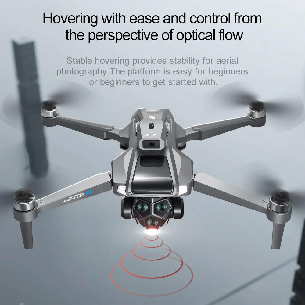 2025 New Drone with 4K Dual Camera Professional Video Drone Quadcopter 360 Intelligent Obstacle Avoidance for Gift Drone