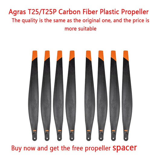 Copy Agras T25/T25P 5018 Carbon Fiber Plastic Drone Propellers For agriculture  Drone UAV Accessories Parts