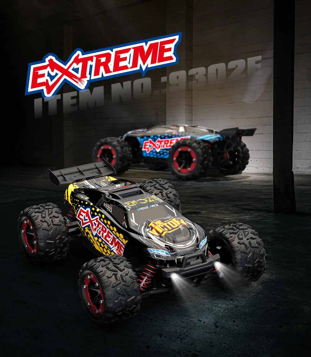 1:18 Full Scale Four-Wheel Drive High-Speed Remote Control Car Off-Road Pickup Truck Climbing Car Rc Racing Model