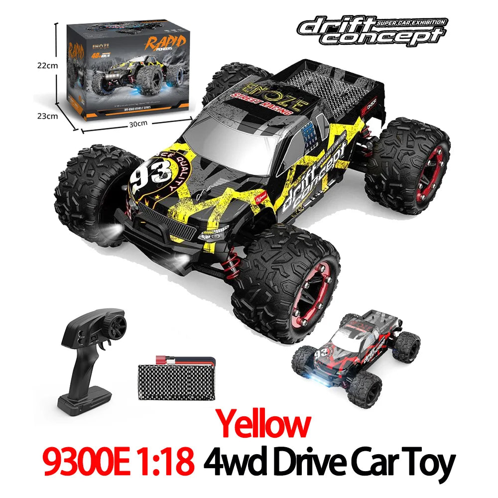 1:18 Full Scale Four-Wheel Drive High-Speed Remote Control Car Off-Road Pickup Truck Climbing Car Rc Racing Model