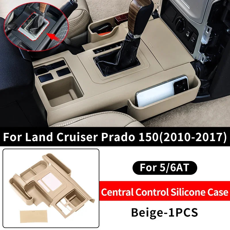Central Console Gearbox Box Cover for 2010-2023 Toyota Land Cruiser Prado 150 Lc150 nternal Decoration Accessories Upgrade
