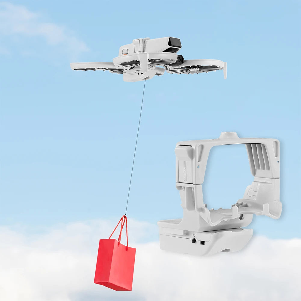 Drop System for DJI Flip Drone Airdrop Thrower System Airdrop Thrower Transport Payload Delivery Thrower Air Dropper Device
