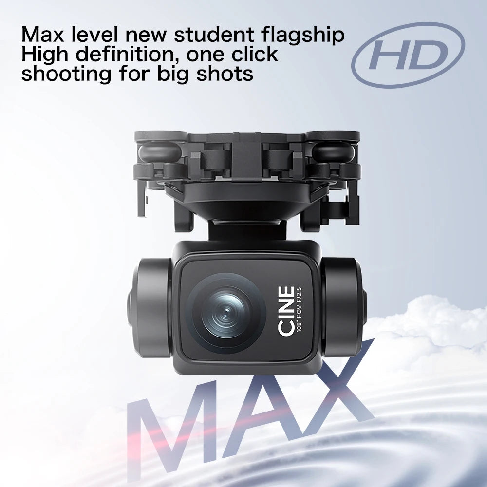 Drone Professional 3-axis Gimbal Stabilizer Camera with 5G WiFi GPS And 8K RC Equipped Screen Shared Multiple Displays on MP