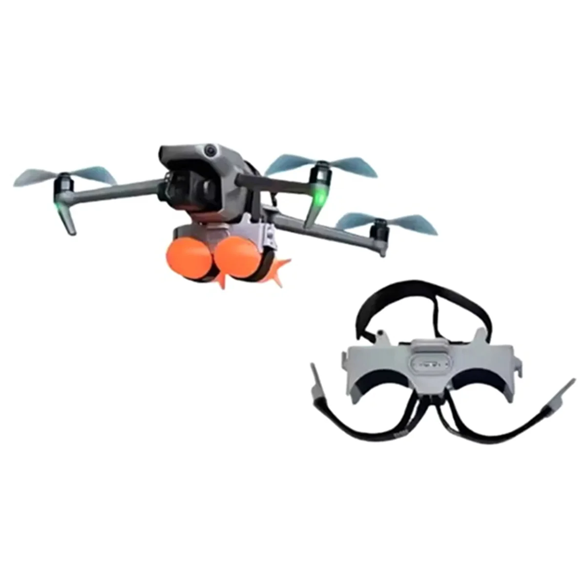 Highly Recommended-Unlimited Distance Drone Double Drop Release With Light Sensing Remote For DJI Mavic 3 B