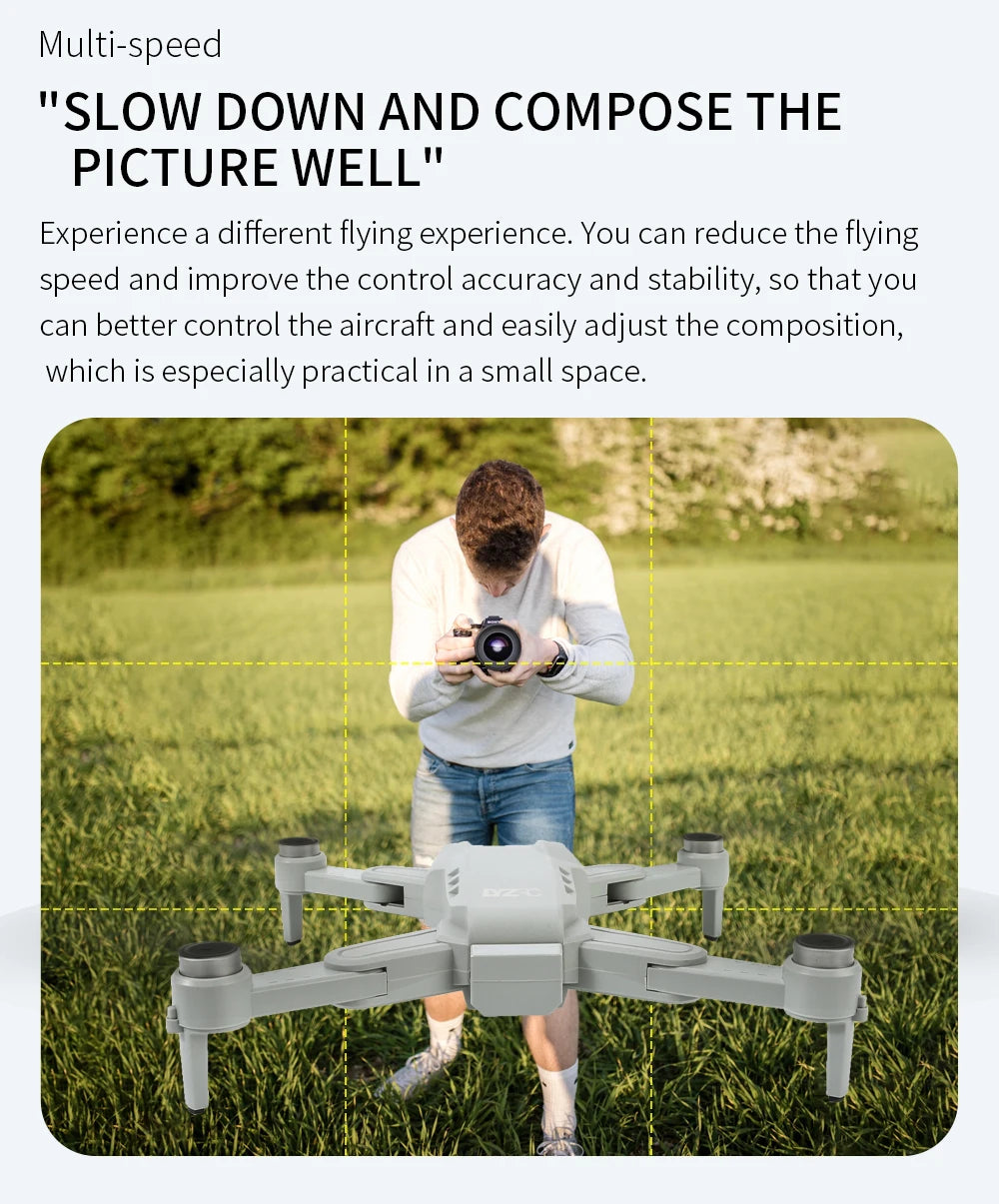 Drone L900 Pro 4K GPS Camera Quadcopter – Foldable & Brushless