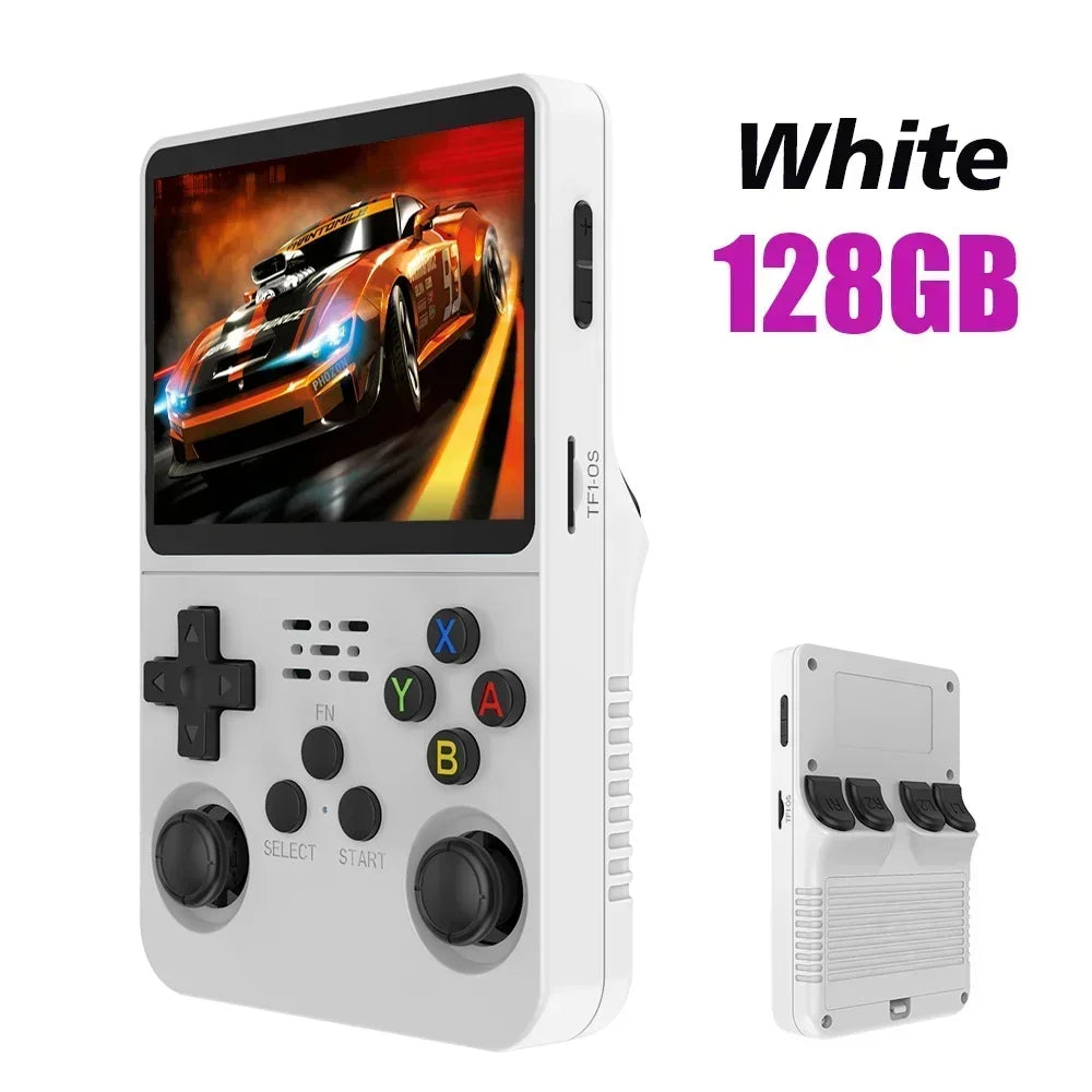 BOYHOM 256G/128G/64G R36S ARKOS 2.0 Retro Handheld Game Console 3.5'' IPS screen,Portable Pocket Game Player for  children gift