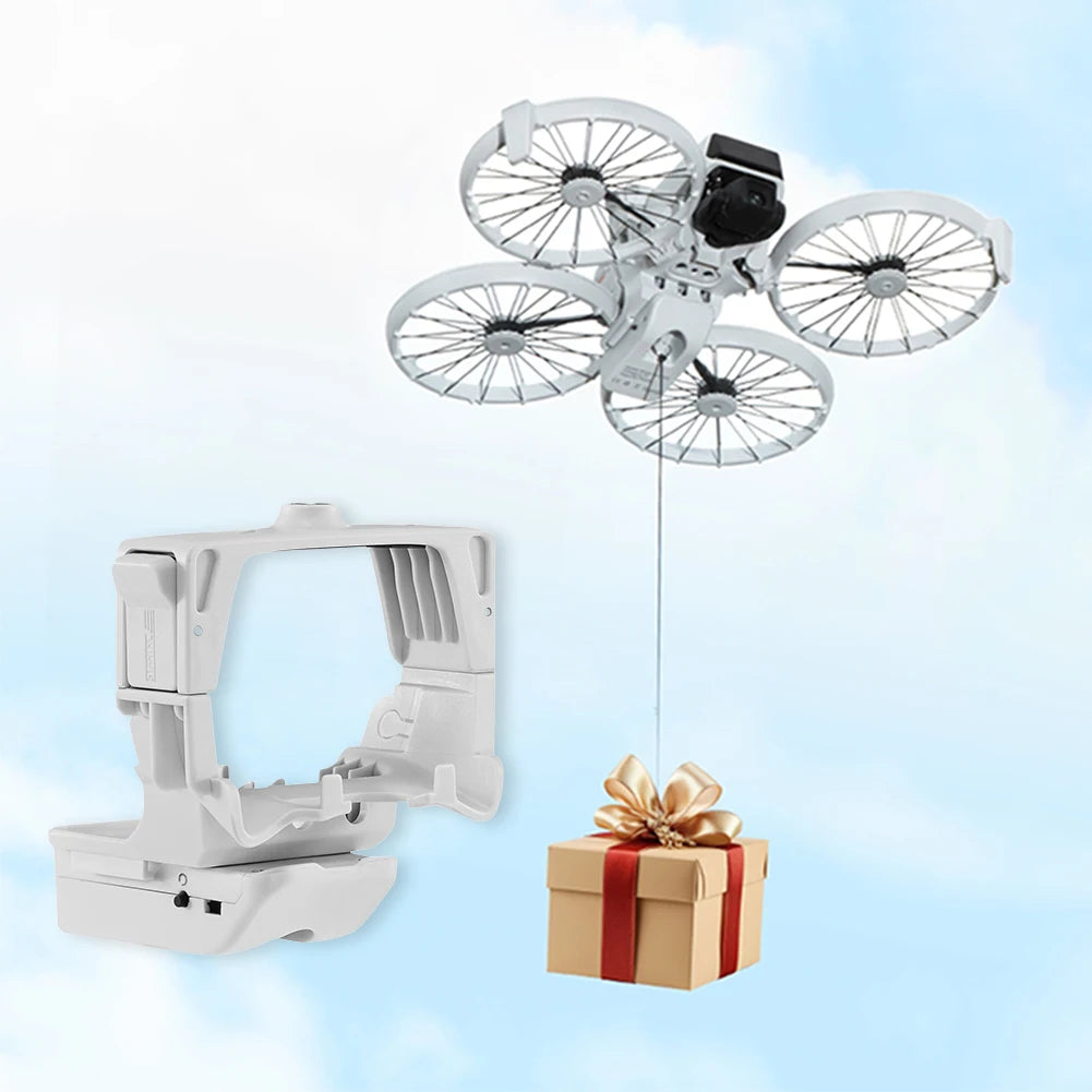 Drop System for DJI Flip Drone Airdrop Thrower System Airdrop Thrower Transport Payload Delivery Thrower Air Dropper Device