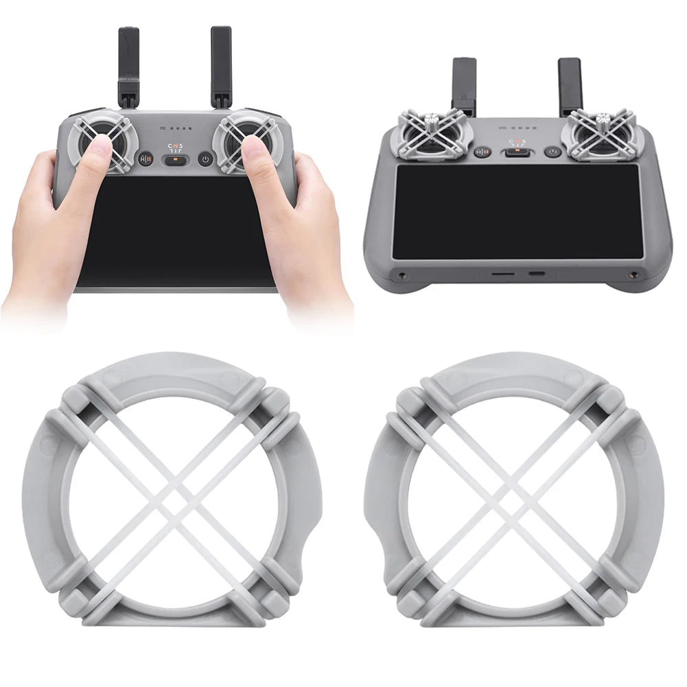 1 Pair Drone Rocker Damper Control Speed Thumb Rocker Damper Joystick Yaw Controller Accessories for Air 3 /Mini 4 Pro RC/RC 2