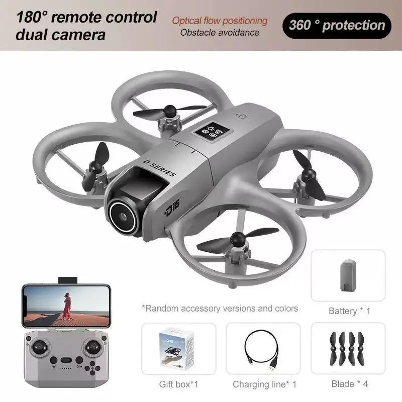 Xiaomi D16 Drone 8K Aerial HD Profesional Dual-camera Helicopter Optical Flow GPS Positioning Avoidance Bushless Motor Drone UAV