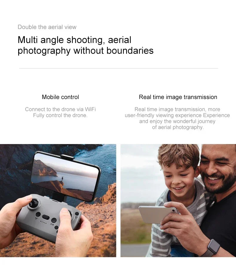 Xiaomi D16 Drone 8K Aerial HD Profesional Dual-camera Helicopter Optical Flow GPS Positioning Avoidance Bushless Motor Drone UAV