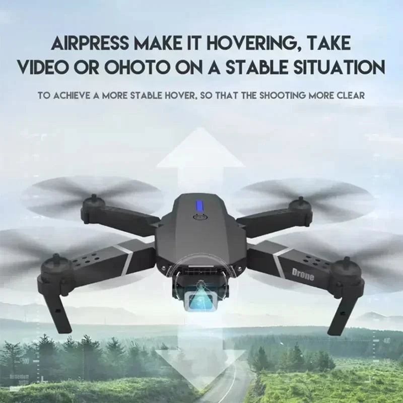E88 Pro 4K Camera Drone – Foldable & WiFi FPV