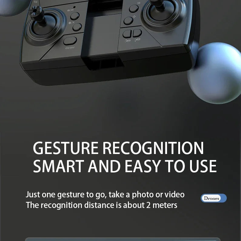 Drone Professinal 8K HD Dual Camera 5G WIFI Wide Angle Optical Flow Localization Brushless Motor RC Quadcopter