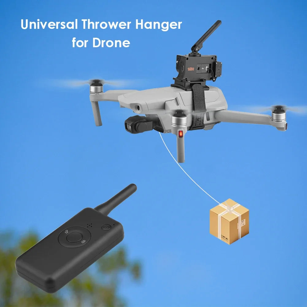 Drone Thrower Airdrop Air Drop System for DJI Mavic 2/Pro/Air 2/Air/FIMI X8SE Life Remotely Delivery Airdrop Fishing Life Rescue