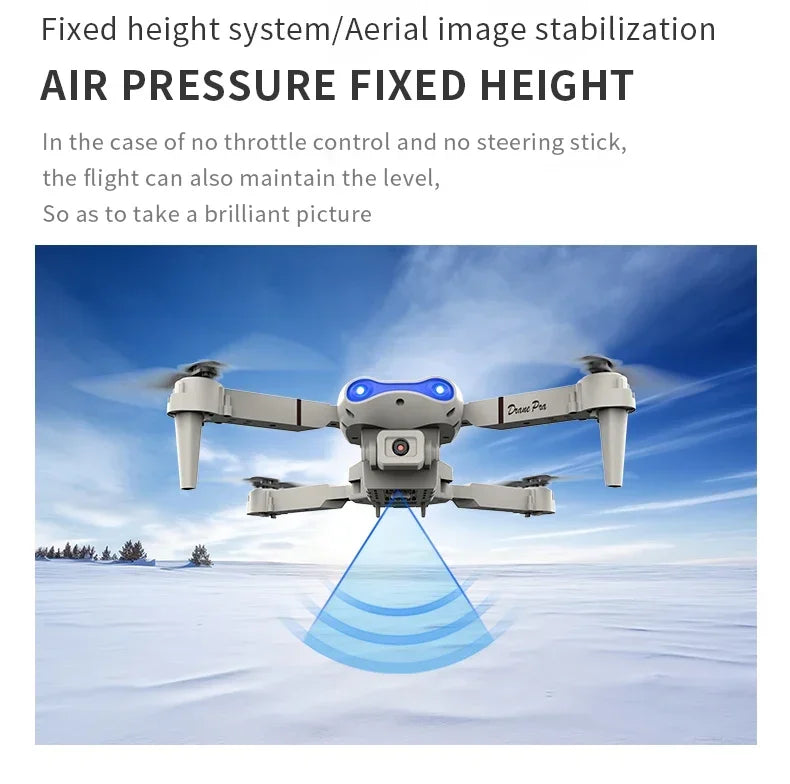 E99Pro 4K RC Drone – Dual Camera & 5G WiFi FPV