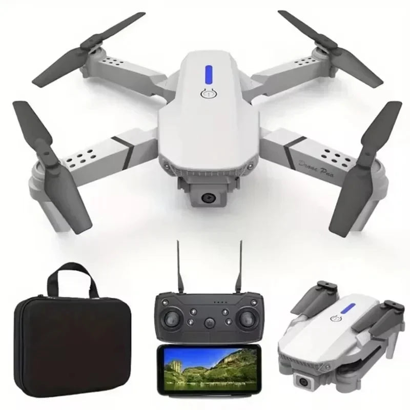 E88 Pro 4K Camera Drone – Foldable & WiFi FPV