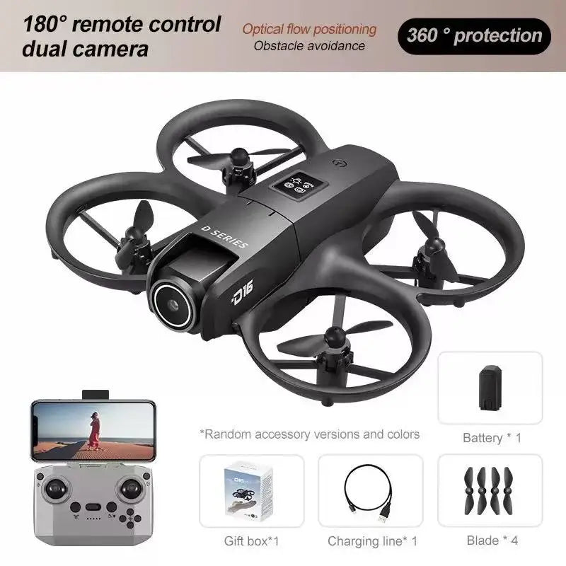 Xiaomi D16 Drone 8K Aerial HD Profesional Dual-camera Helicopter Optical Flow GPS Positioning Avoidance Bushless Motor Drone UAV
