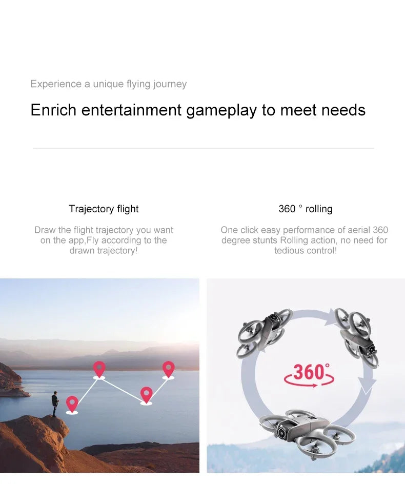 Xiaomi D16 Drone 8K Aerial HD Profesional Dual-camera Helicopter Optical Flow GPS Positioning Avoidance Bushless Motor Drone UAV