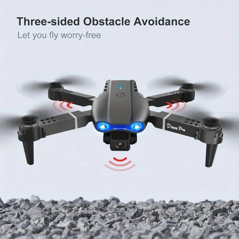 1080P HD Dual Camera E99Pro Drone & Altitude Hold, Beginner Friendly - Long Battery Life, USB Charging, Perfect Gift for Outdoor