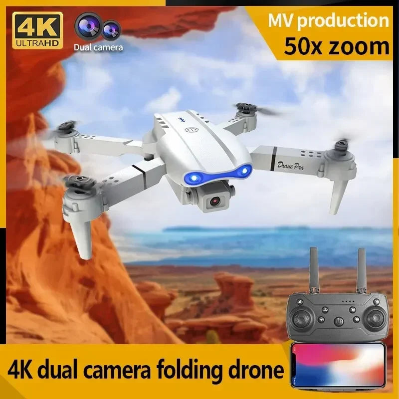E99Pro 4K RC Drone – Dual Camera & 5G WiFi FPV