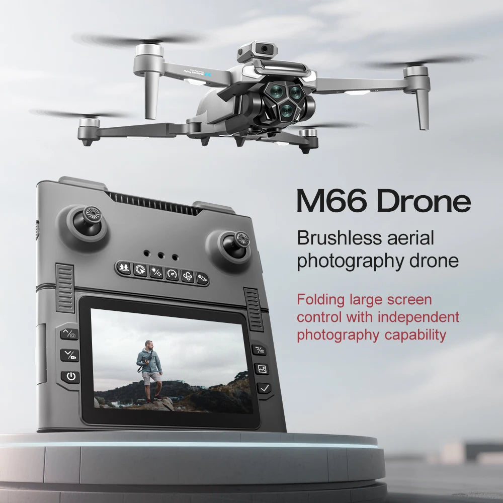 4K Dual Camera Drone – Professional Video Quadcopter with Obstacle Avoidance