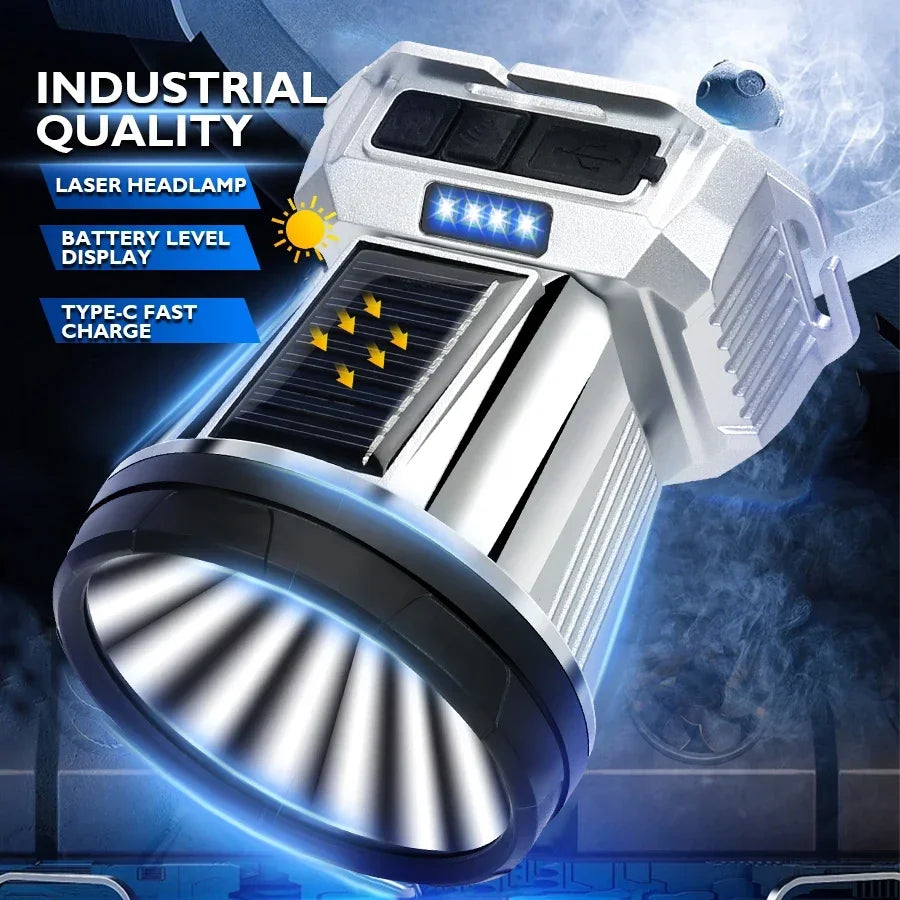 Super Bright LED Rechargeable High-power Headlights High Brightness Emergency Charging Outdoor Head Flashlight Fishing Lamp