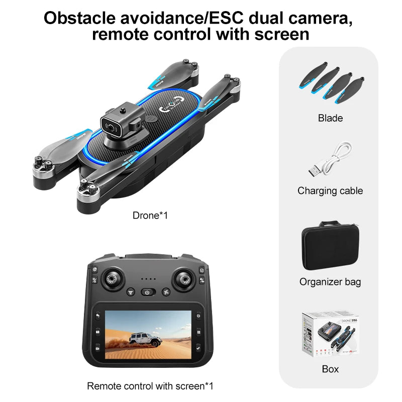 drone brushless motor,electrically adjustable camera, optical flow positioning, collision avoidance function, obstacle avoidance