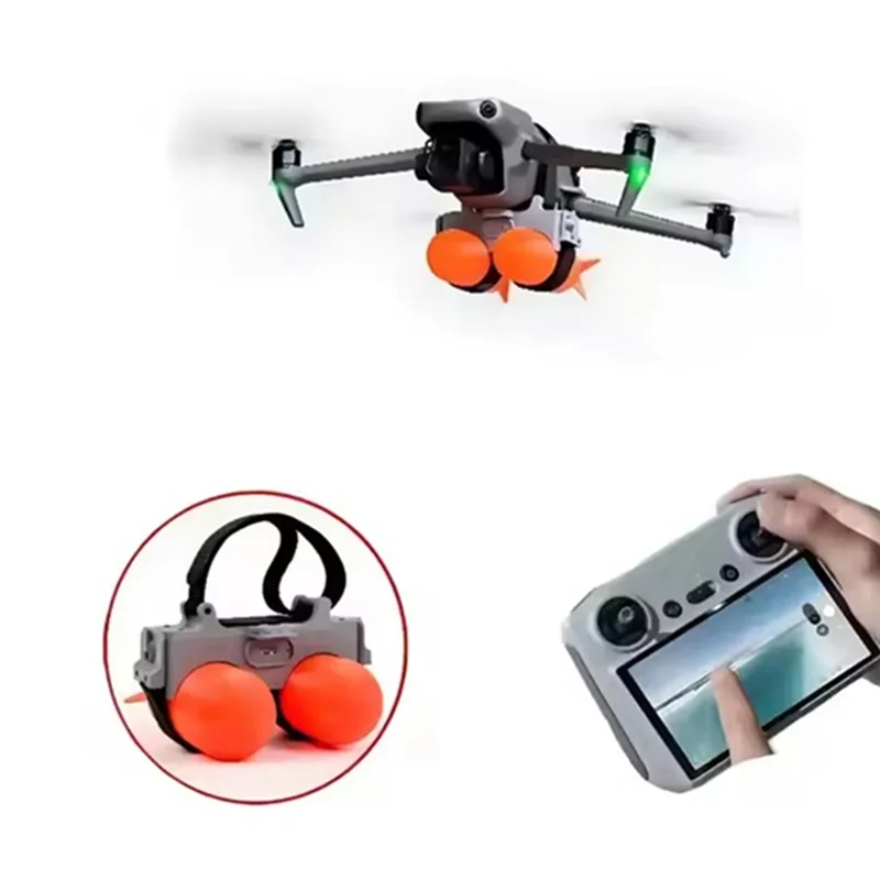 Drone Double Thrower Light Induction Remote Control Distance Unlimited Rescue Delivery For DJI Mavic 3